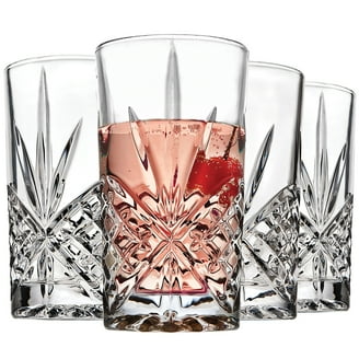 LAV 12.2 oz Clear Tempered Beverage Glasses, Set of 6, Stackable,  Dishwasher Safe, Ideal for Hot & Cold Drinks - Walmart.com
