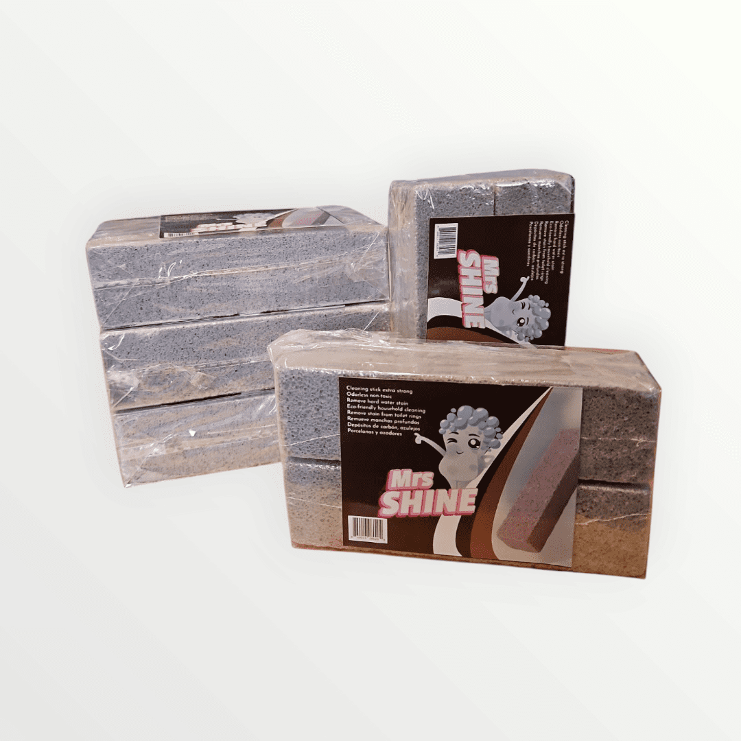 Pumice Stone Toilet Bowl Cleaner, Hard Water Remover, Pool, Bathroom Toilet Brush, Grill, Stove