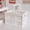 White, variant on Shopping Basket,Milk Crate,Foldable Storage Latchs Bins,Collapsible Shopping Basket,Reusable Plastic Grocery Shopping Baskets, Small Foldable Storage Crates with Handles(White)