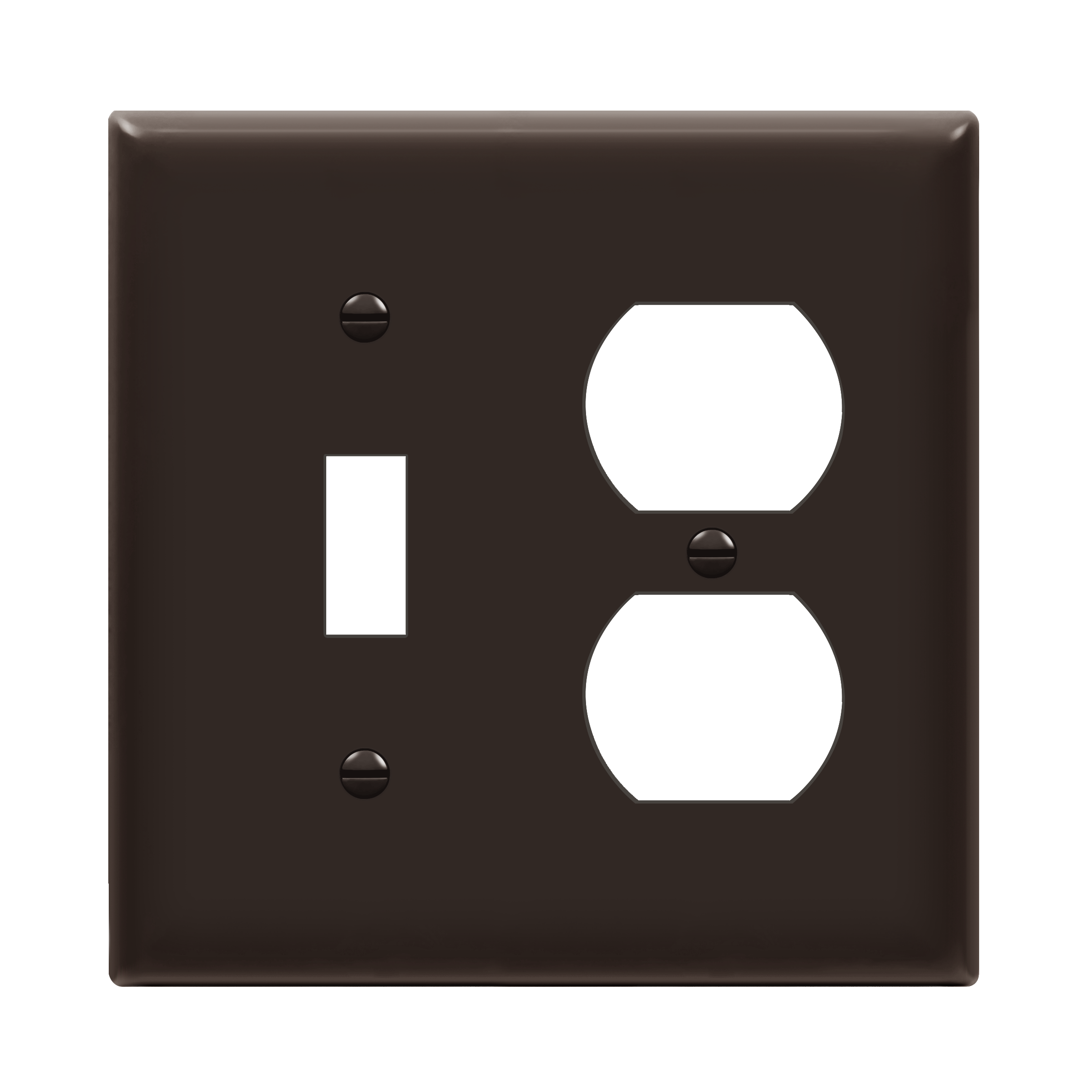 ENERLITES Combination Toggle Light Switch/Duplex Receptacle Outlet Wall