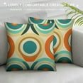 thumbnail image 3 of Shiartex  Mid Century Modern Splash Throw Pillow Cover Modern Warm Pillow Cases Square for Home Decor Bedroom Sofa Living Room Cushion Cover, 3 of 5