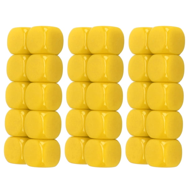 Dados juego de dados de 6 caras reutilizable duradero de plástico para juegos de mesa ANGGREK Otros