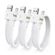 thumbnail image 1 of Cable De Cargador Usb Para iPhone iPad 12w Carga Rápida 3pzs Blanco, 1 of 2