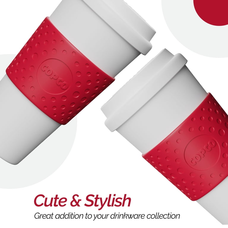 12 oz coffee mug dimensions SubliCraft Sublimation 12 oz. Stainless Steel Sublimation Lidded Cup -  White main image 1
