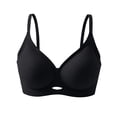 thumbnail image 2 of Lumistal Bras for Women No Underwire Jelly Bras Wireless Push Up Bra V Neck Seamless Full Coverage Bralette No Underwire Comfy Thin Breathable Everyday Bra Bras for Women S, 2 of 3