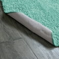 thumbnail image 4 of Mainstays Basic Bath Rug 3 Piece Set, Clearly Aqua, 19.5" x 32", Contour, & Lid Cover, 4 of 4