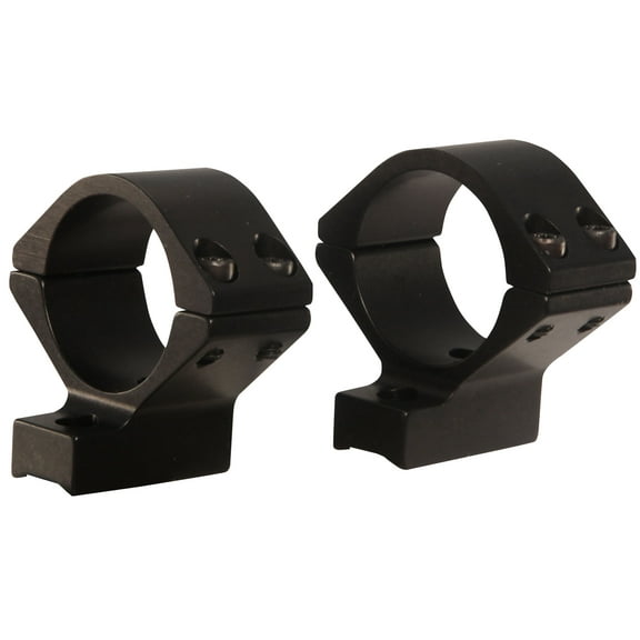 Talley Ruger American Rimfire 3/8" Dovetail 1" Scope Rings Matte Black Low