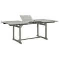 thumbnail image 1 of vidaXL Garden Dining Table (150-200)x100x75 cm Solid Acacia Wood, 1 of 5