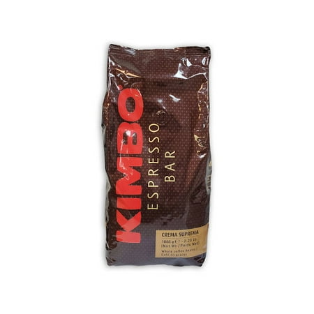 Kimbo Espresso Bar Crema Suprema Whole Beans, 2.2 (Best Coffee Beans For Espresso Crema)