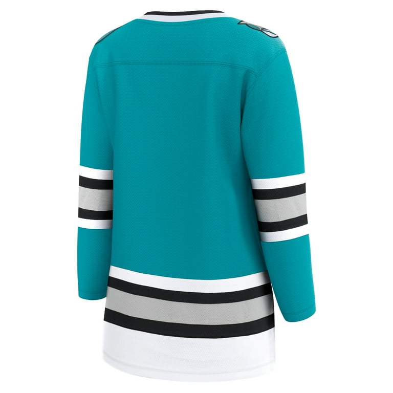 Women s Fanatics Branded Teal San Jose Sharks 30th Anniversary