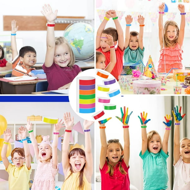 Party city store paper wristbands
