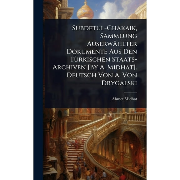 Subdetul-Chakaik, Sammlung AuserwÃ¤hlter Dokumente Aus Den TÃ1/4rkischen Staats-Archiven [By A. Midhat]. Deutsch Von A. V, (Hardcover)