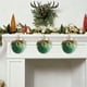 thumbnail image 5 of Colgante de fibra de poliéster, adorno navideño, colgante de tela con flecos rojos y bordes blancos, adorno para árbol de Navidad, campanas, muñecos, decoración de Halloween, decoración de otoño, deco, 5 of 6