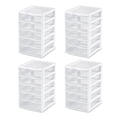 thumbnail image 3 of Sterilite Bacs de Rangement 5 Tiroirs, Lot de 4 & 3 Tiroirs, Lot de 4, 3 of 10