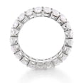 thumbnail image 6 of Oryn Jewelry Radiant Cut 1.5 Ct Moissanite Wedding Band - 14K White Gold Plated Engagement Multi Stone Ring - Casual Bridal Party Jewelry for Women, 6 of 6