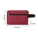 thumbnail image 3 of Xihbxyly mi pedido Necesario portátil de doble capa para mujer, color rojo sangre, multifuncional, de tela, para guardar artículos de tocador, 3 of 5