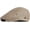 Khaki, variant on Newsboy Hats for Men Leather Ivy Flat Cap  Driving Cabbie Beret
