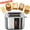 Silver, variant on Touch Screen 2-Slice Toaster, Stainless Steel, 6 Shade Settings, Timer Countdown