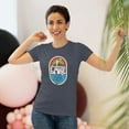 thumbnail image 5 of Women's "Lake Life Rainbow" Triblend Tee by Bird Island Outfitters, 5 of 5