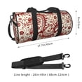 thumbnail image 2 of Balery Dragons1 Bolsa de Gimnasio para Mujeres y Hombres, Bolsa de Viaje Impermeable, Bolsa de Fin de Semana con Compartimento para Zapatos y Bolsillo Húmedo, 2 of 6