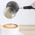 thumbnail image 6 of ABCISI Turkish Coffee Pot, Stainless Steel Milk and Coffee Warmer, Ibrik Cezve Arabic Briki Coffee Pot, Chocolate and Butter Melting Pot with Heat Resistant Handle, 20 OZ, 600 ML, 6 of 7