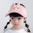 thumbnail image 1 of YAOBAMM Summer Beach Hat Kids Baseball Hat 3D Rabbit Ears Lovely Protection Polyester Summer Beach Visor Hat Outdoor Supply, 1 of 6
