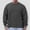 #Dark Gray, variant on DPTALR George Fashionable Men's Solid Color Long Sleeve Round-Neck Blouses Shirts,Navy,Big and Tall Men S