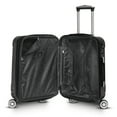 Gabbiano Luca Collection 3 Piece Expandable Hardside Spinner Luggage