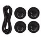 thumbnail image 1 of Almohadilla para anillo en D Almohadilla de anillo en D ligera parche de PVC de 2 5 m cuerda elástica elástica Kit de hebilla fija para tabla de surf tabla de Paddle Barbie Nuevos Originales, 1 of 9