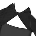 thumbnail image 7 of ZGRBOU Women's Elegant Chiffon Cape Coat Medieval Renaissance Cloak Arm Holes High Neck Cape for Halloween Cosplay, 7 of 7