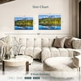 thumbnail image 3 of Elephant Stock Alpine Lake Near Mt. Rainier Wall Art - Horizontal Canvas Wall Art - Living Room Wall Decor - Nature Canvas - Gray And Blue Decor - 30" x 20", 3 of 4