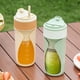 thumbnail image 1 of Vaso exprimidor eléctrico inalámbrico portátil | 6 cuchillas de acero inoxidable | Batidora recargable de 80W | 450 ml Batidora de viaje compacta | Carga tipo C | Extractor de jugo de frutas, 1 of 7