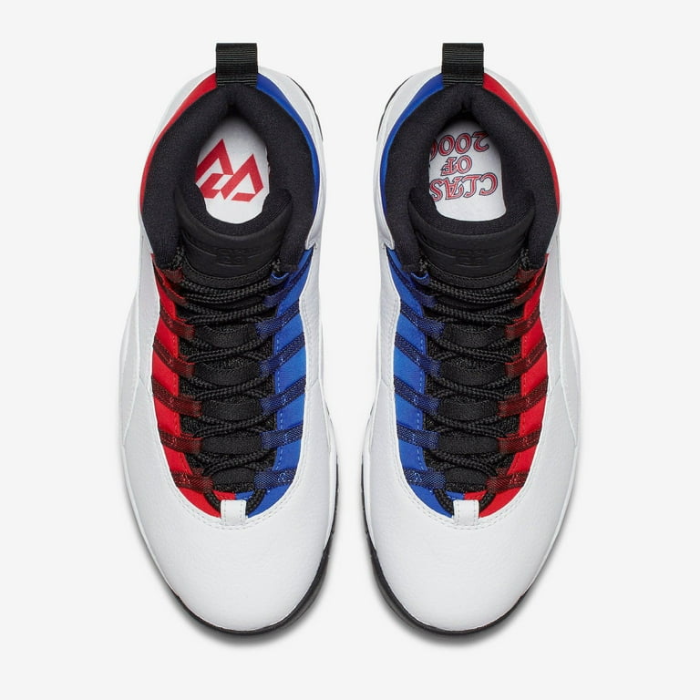 New jordan 10 hotsell red and blue