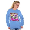 thumbnail image 3 of XOMG POP Dance Group Candy Hearts Women Crewneck Sweatshirt Brisco Brands S, 3 of 6