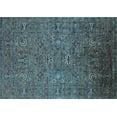 thumbnail image 1 of Ahgly Company Indoor Rectangle Oriental Light Blue Industrial Area Rugs, 2' x 3', 1 of 4