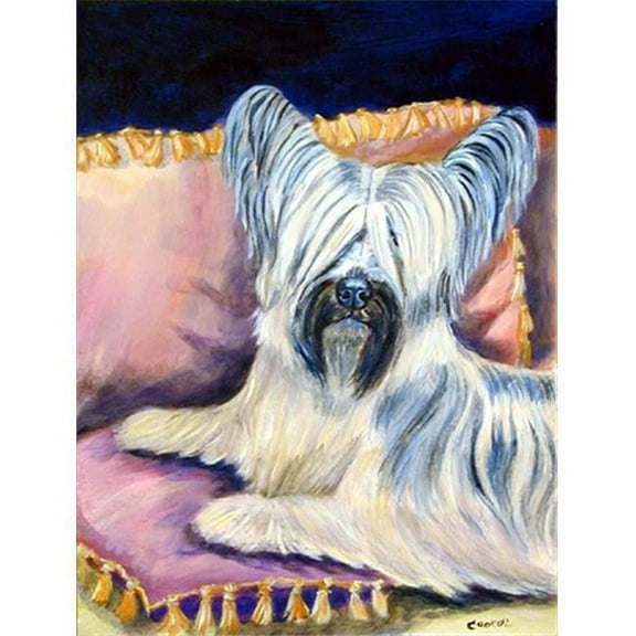 11 x 15 in. Skye Terrier Garden Size Flag