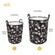 thumbnail image 3 of Fotbe Skeleton Cesto de Ropa con Asas, Cesto Impermeable de Gran Capacidad, Bolsa de Lavado para Dormitorio, Cesto de Ropa con Ruedas y Asas-Medium, 3 of 6