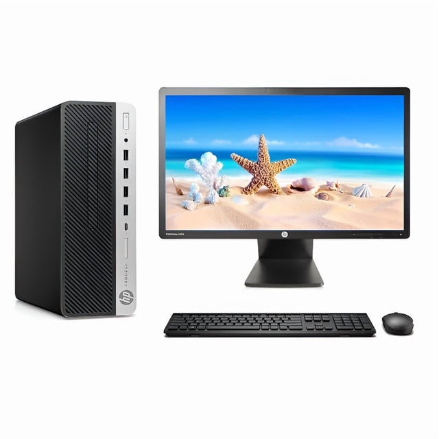 PC HP 600 G4, Intel Core i5-8a, con 16GB RAM, 1TB SSD, Monitor 22", REACONDICIONADO