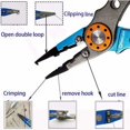 thumbnail image 3 of PinesC Multifunctional fishing pliers, blue 56, 3 of 5
