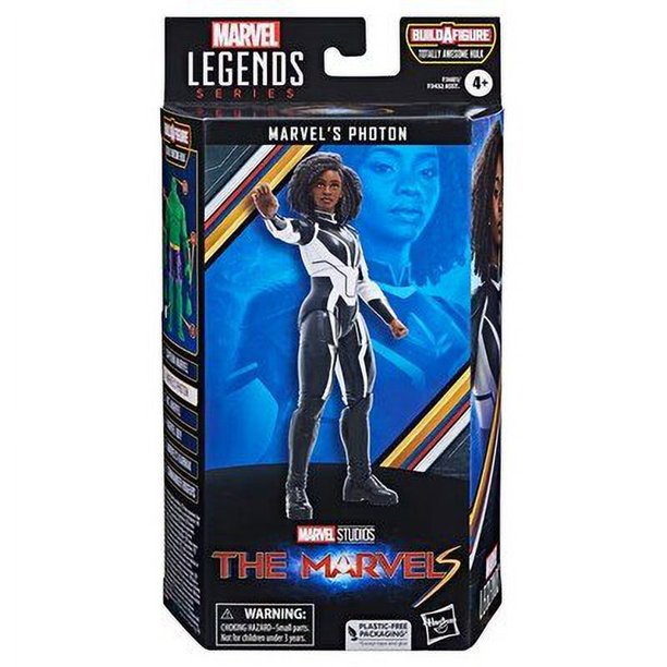 Figuras de acción de Marvel Legends, Photon Karnak, Iron Man, Capitán Marvel, Ms Marvel Boy Commander Rogers, impresionante Hulk Wave, 6 ", juguetes de regalo Fivean unisex