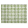 thumbnail image 2 of Addison Rugs Chantille Indoor/Outdoor Transitional Plaid Aloe Washable Rectangle Rug, 1'8" x 2'6", 2 of 6