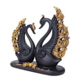 thumbnail image 1 of Estatuilla de pareja de cisnes, escultura de cisne, decoración artística, regalo de inauguración de la casa, estatua de Animal de resina para de, 1 of 10
