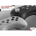 thumbnail image 3 of snakebyte nsw multi: playcon - 2 pc set (black and grey) wireless bluetooth controller gamepad joypad joy-con multiplayer compatible with nintendo switch and nintendo switch lite - nintendo switch, 3 of 3