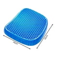 thumbnail image 2 of Cojin Asiento De Gel Para Sentarse Oficina Coxis ADA Ortopedica, 2 of 3