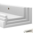 thumbnail image 6 of Floating Shelves, Set of 3 Wall Shelves (Multiple Sizes & Colors) by Icona Bay, 6 of 7