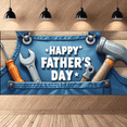 thumbnail image 6 of Tool Design Father's Day Banner Durable Polyester Celebration Banner for Father's Day Party Indoor Decoration, 6 of 6