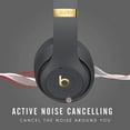 thumbnail image 5 of Restored Beats by Dr. Dre Studio3 Wireless Over-Ear Headphones Shadow Gray (Refurbished), 5 of 9