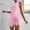Pink, variant on BRGZLK Women Yoga Skirt Summer Sleeveless Bodycon Tie Waist Romper Skort Mini Tennis Athletic Dress Built Shorts Casual Vacation Dress