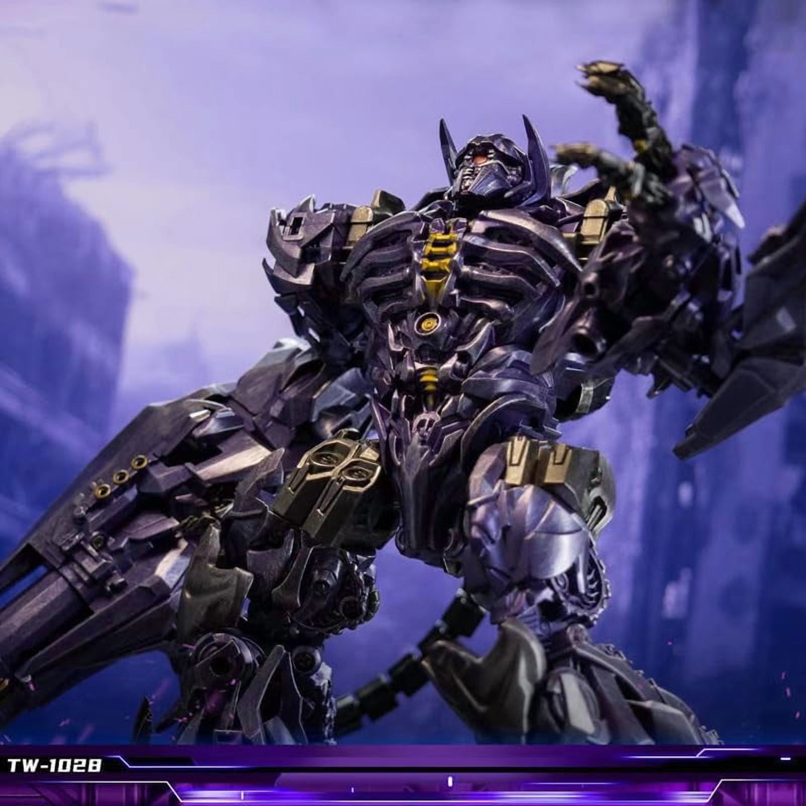 Shockwave Figure Transform Shape Standing Shockwave Action Figures 20cm/7.9inch PVC Characters Handicrafts Souvenirs for Anime Fans Gifts