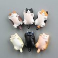 thumbnail image 5 of Cat Fridge Magnets for School Classroom, Office, Funny Kittens, Kitchen Decor, Whiteboard Magnets, 6 Pairs, 5 of 5